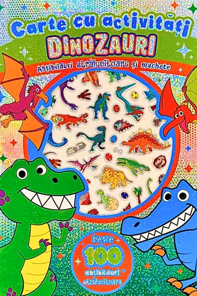 Carte cu activitati- Dinozauri