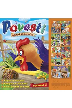Carte cu sunete. Povesti volumul 2
