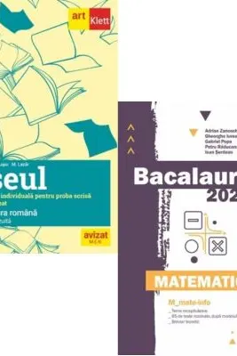 Pachet Bacalaureat 2026. Eseul. Literatura Romana. Pregatire individuala pentru proba scrisa si Matematica M_Mate-Info - Liliana Paicu, Gheorghe Iurea