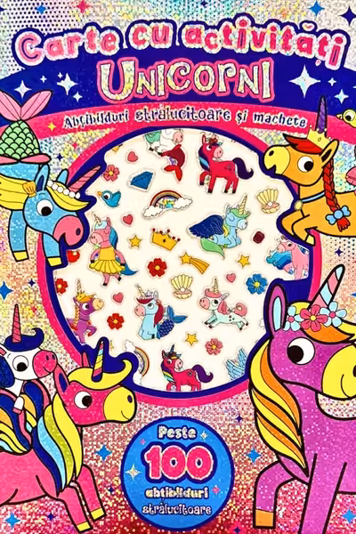 Carte cu activitati-Unicorni