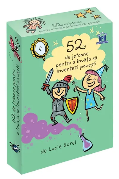 52 de jetoane pentru a invata sa inventezi povesti
