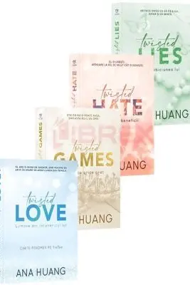 Pachet complet 4 volume Seria Twisted: Hate, Lies, Games, Love