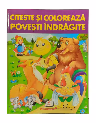 Citeste si coloreaza povesti indragite