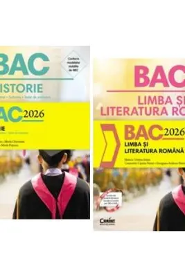 Pachet Bacalaureat 2026 Limba si literatura romana si Istorie - Monica Cristina Anisie, Marilena Bercea