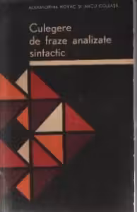 Culegere de fraze analizate sintactic