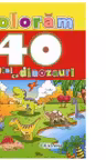 Coloram 40 de imagini cu dinozauri