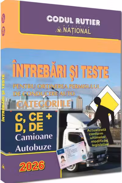 Intrebari si teste pentru obtinerea permisului de conducere auto
