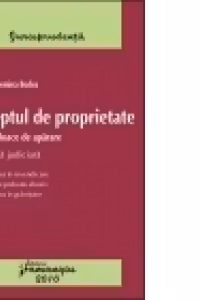 Dreptul de proprietate III. Mijloace de aparare. Practica judiciara