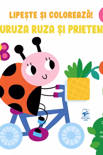 Lipeste si coloreaza! Buburuza Ruza si prietenii ei 3+