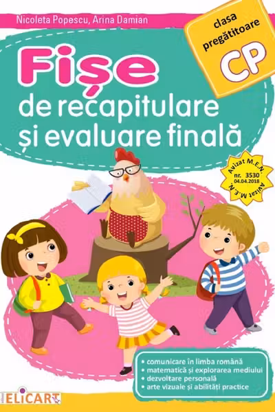 Fişe de recapitulare şi evaluare finală pentru clasa pregătitoare