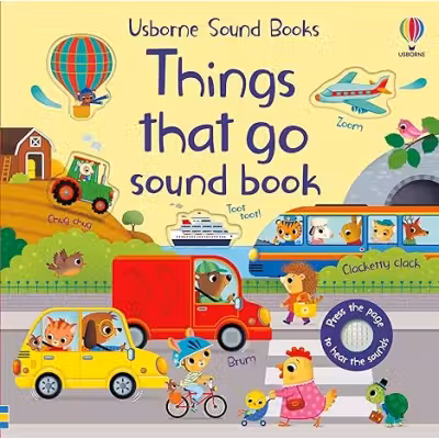 Things That Go Sound Book