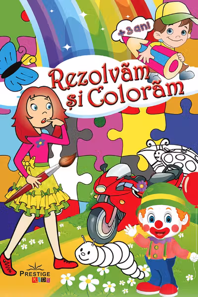 Rezolvam si coloram 3 ani+