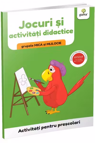 Jocuri si activitati didactice, grupa mica si mijlocie