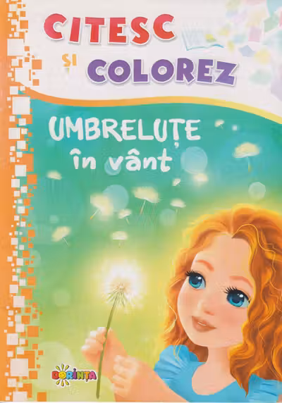 Citesc si colorez - Umbrelute in vant
