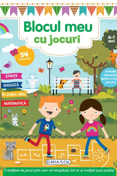 Blocul meu cu jocuri. 6-7 ani