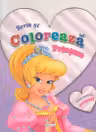 Scrie si coloreaza printese - violet
