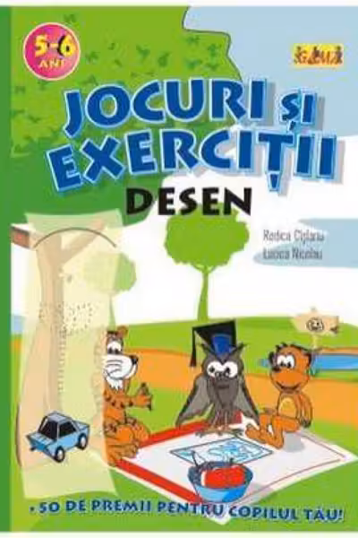 Jocuri Si Exercitii Desen (5-6 Ani)