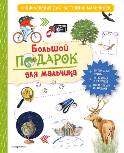 Большой подарок для мальчика. Энциклопедия для настоящих мальчишек