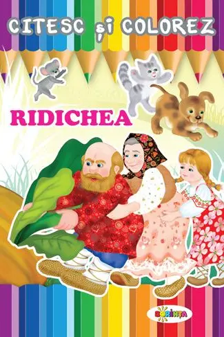 Citesc si colorez - Ridichea