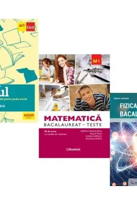 Pachet Bacalaureat 2026. Eseul. Literatura Romana. Pregatire individuala pentru proba scrisa, Matematica M1. Teste si Fizica - Liliana Paicu, Rodica Manolescu, Eugen Stefan Lakatos