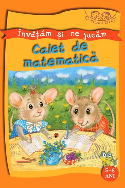 Copilasi isteti. Invatam si ne jucam 5-6 ani. Caiet de matematica.