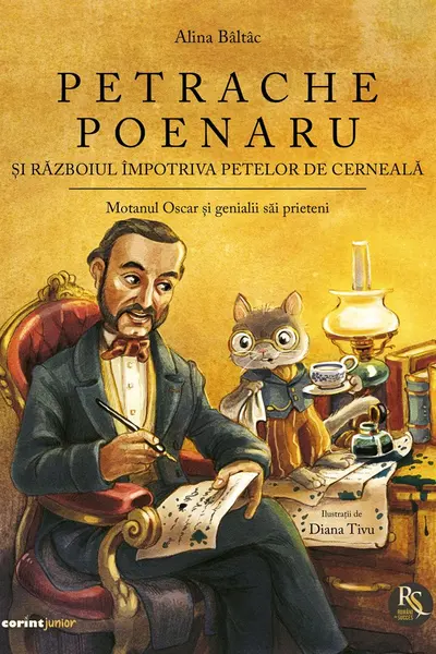 Petrache Poenaru si razboiul impotriva petelor de cerneala