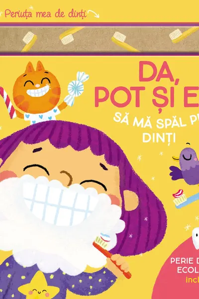 Da, pot si eu! Sa ma spal pe dinti