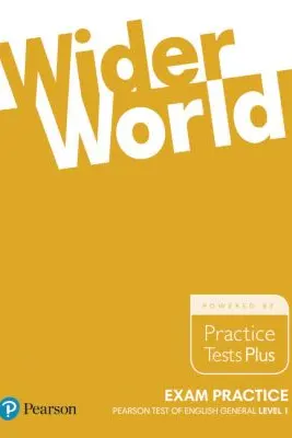 Wider World Exam Practice Books Pearson Tests of English General Level 1 (A2)
