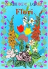 Carte de colorat cu FLORI