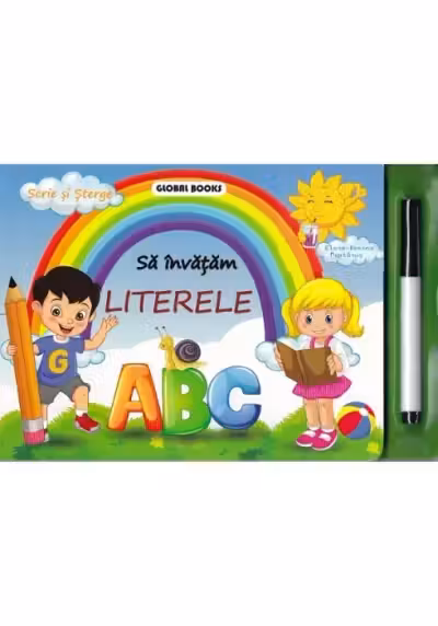 Sa invatam Literele ABC - Scrie si Sterge