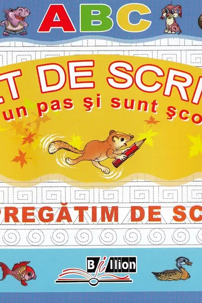 Ne pregatim de scris. Caiet de scriere