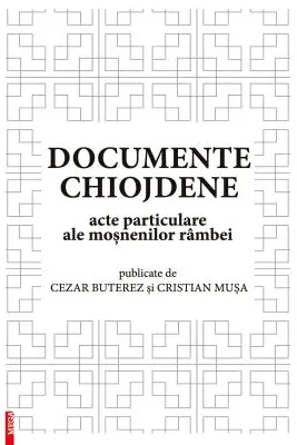 Documente chiojdene - Cezar Buterez