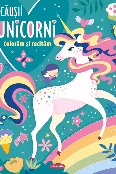 Jucausii unicorni - Coloram si recitam