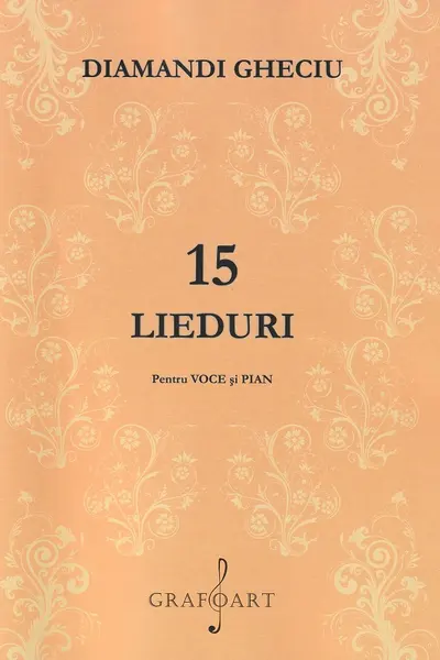 15 lieduri pentru voce și pian