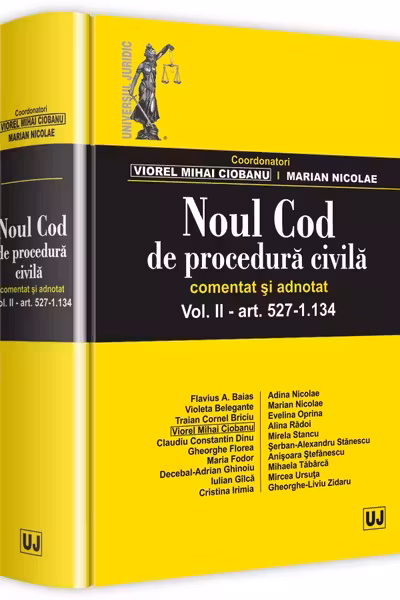 Noul Cod de procedura civila. Comentat si adnotat