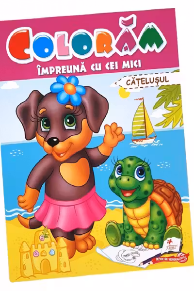 Coloram Impreuna cu cei mici Catelusul