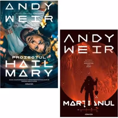 Pachet Andy Weir 2 volume