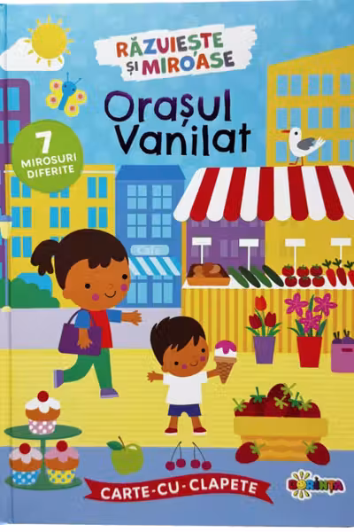 Carte cu clapete. Orasul Vanilat 7 mirosuri diferite