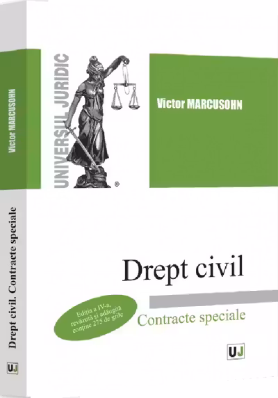 Drept civil. Contracte speciale, Editia a 4-a, revazuta si adaugita