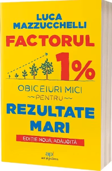 Factorul 1% : Obiceiuri mici pentru rezultate mari