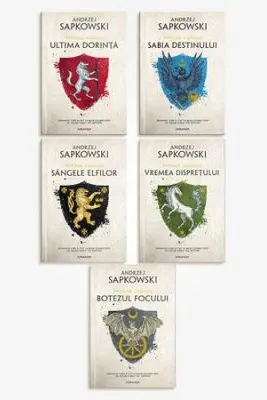 Pachet Witcher 5 volume, editia 2019 - Andrzej Sapkowsk