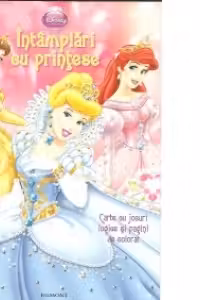 INTAMPLARI CU PRINTESE - CARTE CU JOCURI LOGICE SI PAGINI DE COLORAT