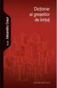 Dictionar al greselilor de limba