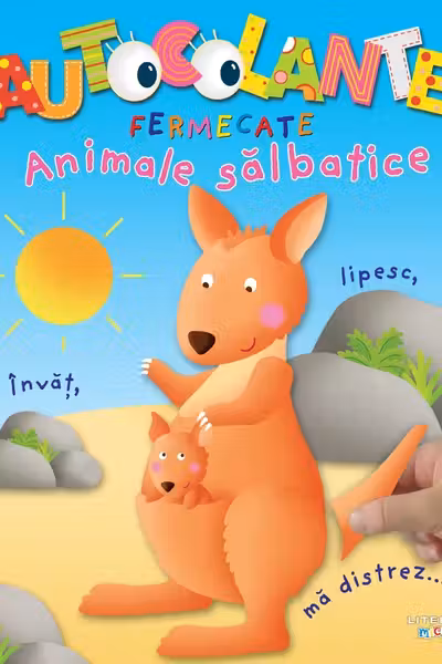 AUTOCOLANTE FERMECATE. ANIMALE SALBATICE