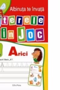 Albinuta te invata literele prin joc