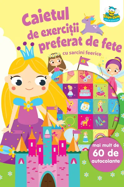 Caietul de exercitii preferat de fete