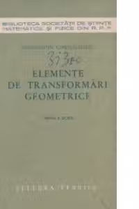 Elemente de transformari geometrice(partea a doua)