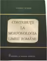 Contributii la morfonologia limbii romane