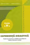 Experienta Didactica cl 5 Modele de proiectare a unitatilor de de invatare la limba si literatura romana