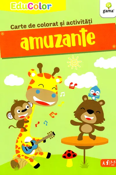 Carte de colorat si activitati amuzante
